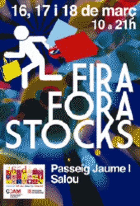 Trade in Salou FueraStocks season closes from 16 to 18 March in the Paseo Jaume I