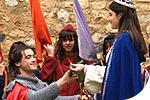 Montblanc recrea la leyenda de Sant Jordi en su Semana Medieval