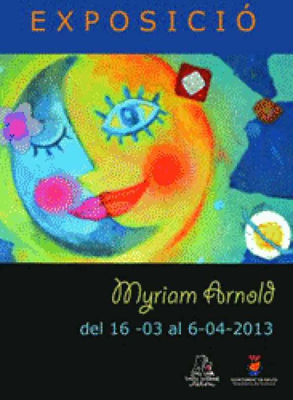 Lunivers idíl·lic i cromàtic de Myriam Arnold arriba a la Torre Vella