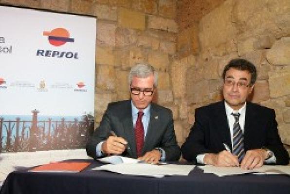 Se firma el convenio marco de colaboración entre Tarragona y Repsol