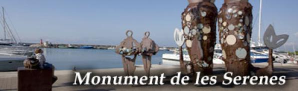 Monument En el Pla de les Serenes, Cambrils. Costa Daurada