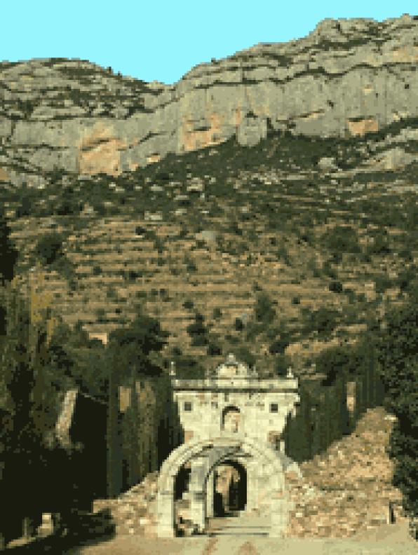 The valley of the river Siurana