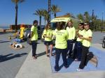 A group of lifeguards in place of the Comunitats Autònomes in Salou