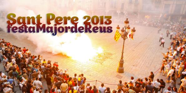 Fiesta Mayor de Sant Pere en Reus.