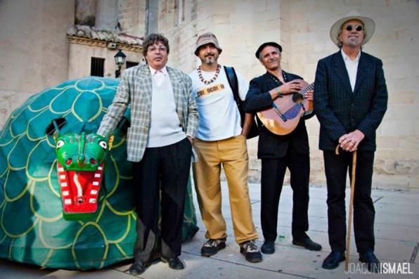 Concert in Parc del Pescador of Cambrils.