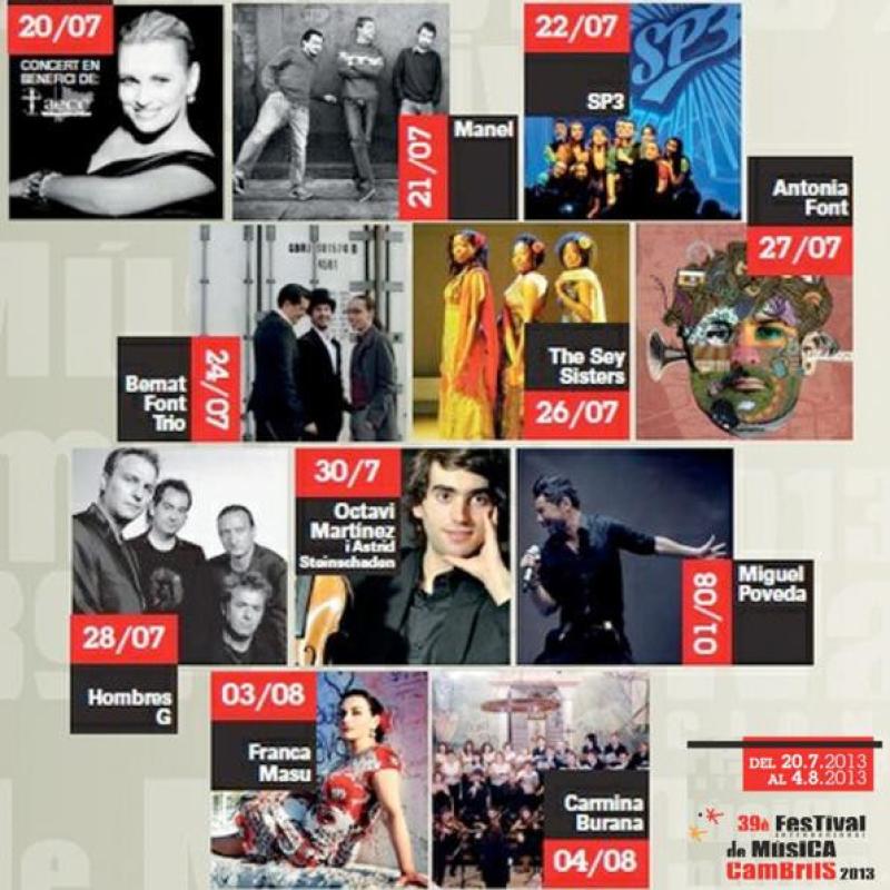 Festival de M&uacute;sica de Cambrils a Salou.com
