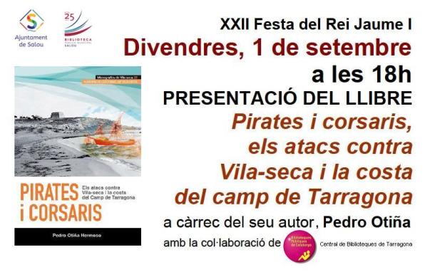 Programa presentació del llibre sobre pirates i corsaris