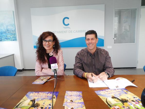  Mercè Dalmau y el concejal Luis Abella presentaron el programa