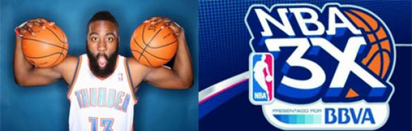 The player of the NBA James Harden will lead the show of the NBA 3X Tour Salou