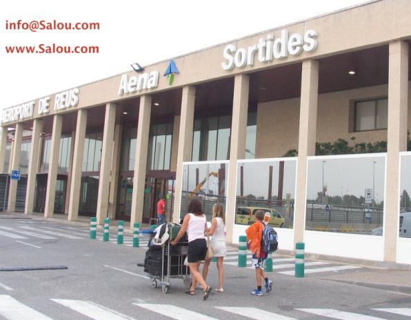 El Aeropuerto de Reus está situado a 12 kilómetros de Salou.