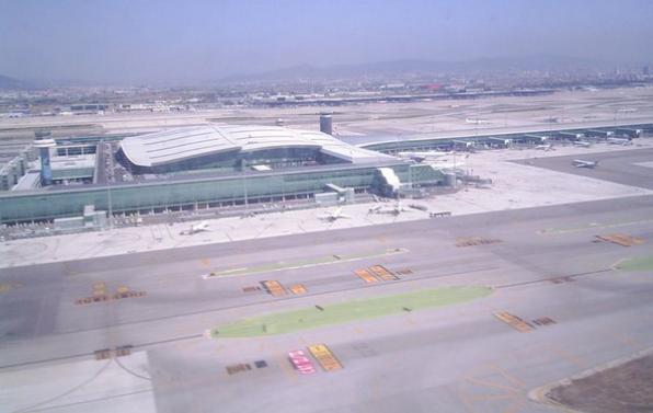 The new T1 terminal was built in 2009 in Barcelona-El Prat.