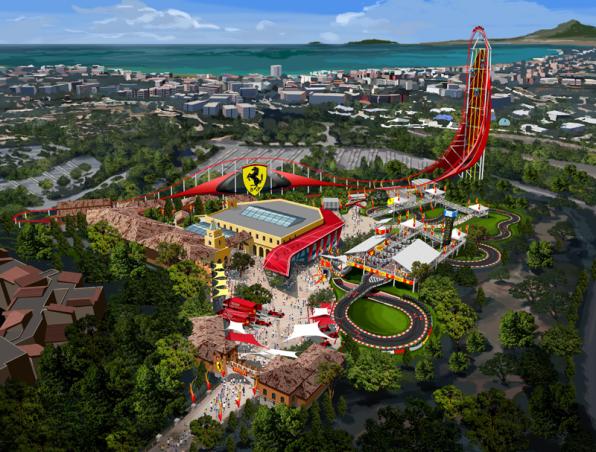 Ferrari invertirá 100 millones de euros en Ferrari Land PortAventura