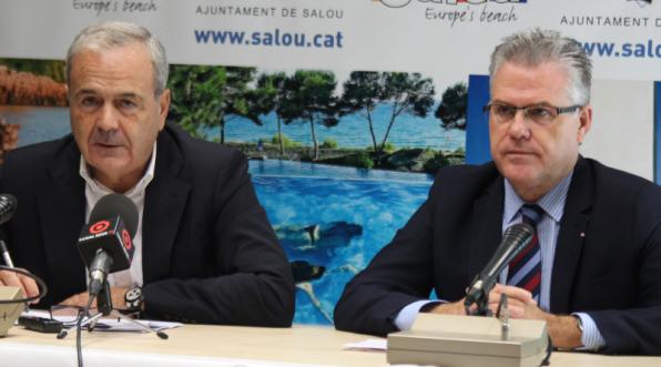 Benet Presas and Pere Granados, tourism balance of Salou 2014