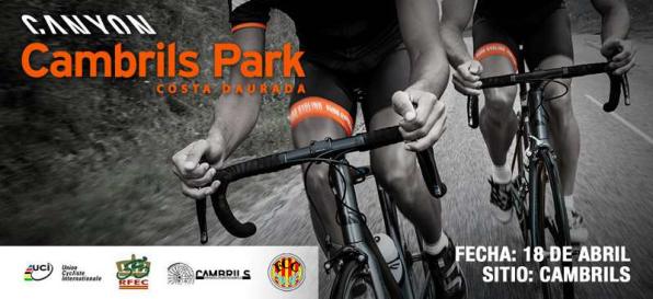 Cartel de la Canyon Cambrils Park 2015