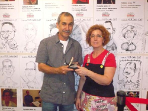 El Mercado Central de Tarragona entrega los premios de la mejor caricatura del Mercaricat 2010