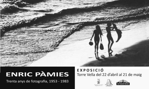 Poster exhibition Enric Pàmies in Salou