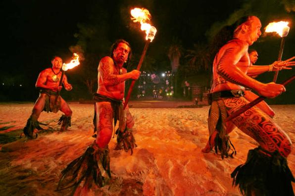 Night of Fire in Tahiti in PortAventura