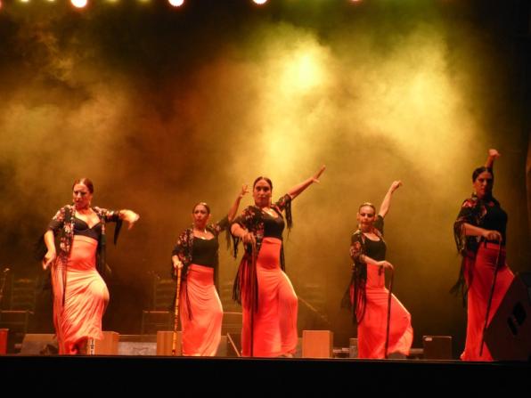 Performace of flamenco in Salou Nits Daurades 2016