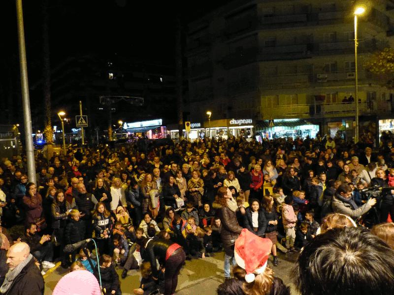 Iluminaci&oacute;n navide&ntilde;a en Salou