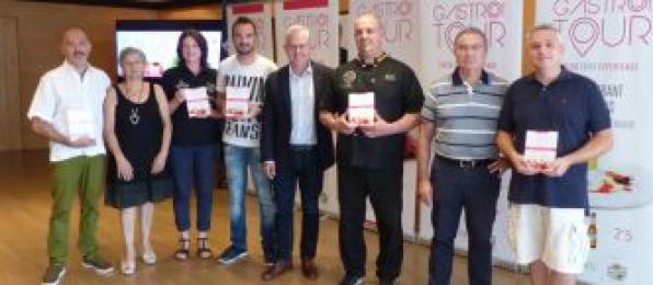 Winners of the 6th edition of Gastrotour Salou 2017
