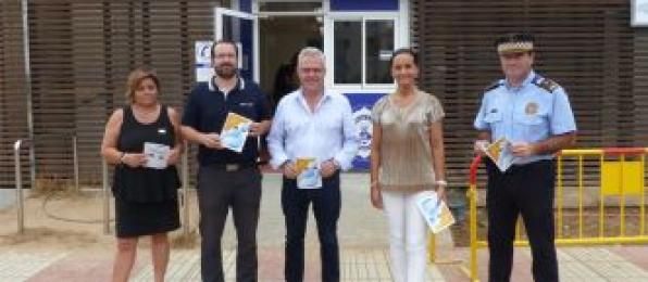Act of presentation of the Confetina goes to the platja