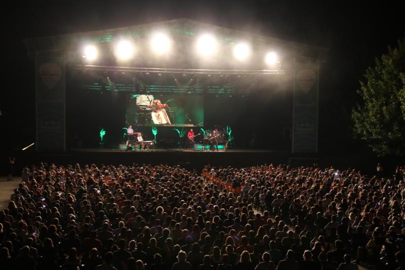 El l&iacute;der de Supertramp en su concierto en Cambrils