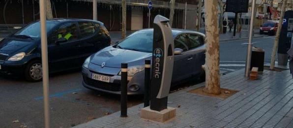 The recharge point will be located in the commercial area of Salou