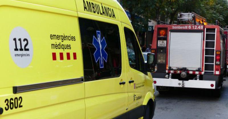 Efectius de Bombers i del SEM van atendre l'emerg&egrave;ncia.