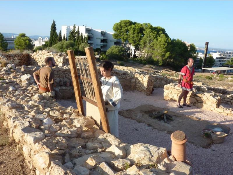 Imatge de les &uacute;ltimes visites que va rebre La Cella