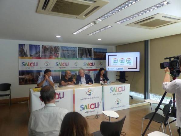 Presentació de la campanya a l'ajuntament de Salou