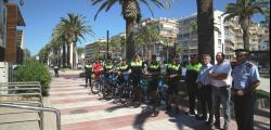 La Policía de Playas dispone de seis nuevas bicicletas para patrullar