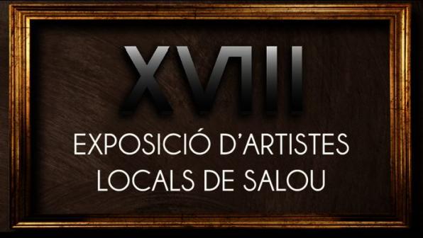 Cartell anunciador de la mostra d'artistes locals