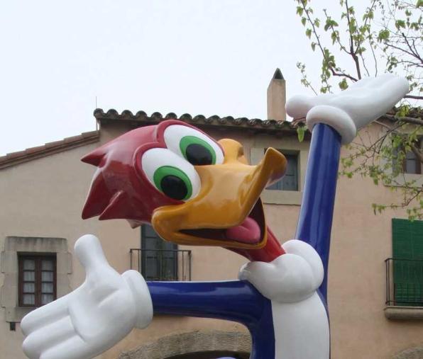 Woody, la mascota de PortAventura World