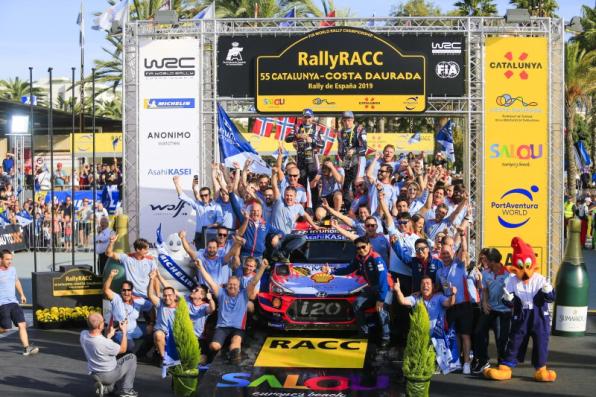 RallyRACC Catalunya-Costa Daurada en Salou en 2019