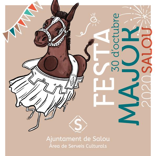 Cartell de la Festa Major de Salou 2020