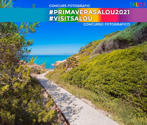 Imatge anunciadora de l'concurs de fotografia Salou a la primavera