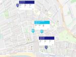 Mapa puntos recarga coches eléctricos en Salou