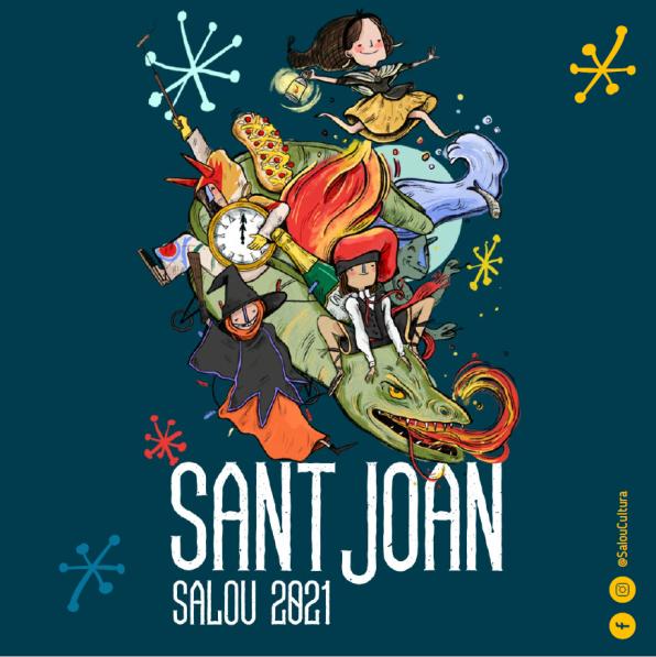 Cartell de la festa de Sant Joan a Salou