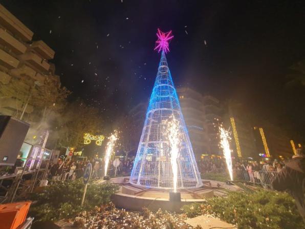 El árbol de Navidad de Salou 2023