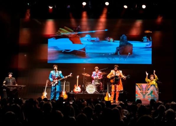 Imagen del concierto de Abbey Road de tributo a The Beatles 