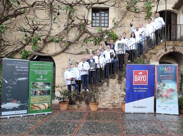 Cocineros de las Jornadas Gastronómicas del Arroz de Salou 2022