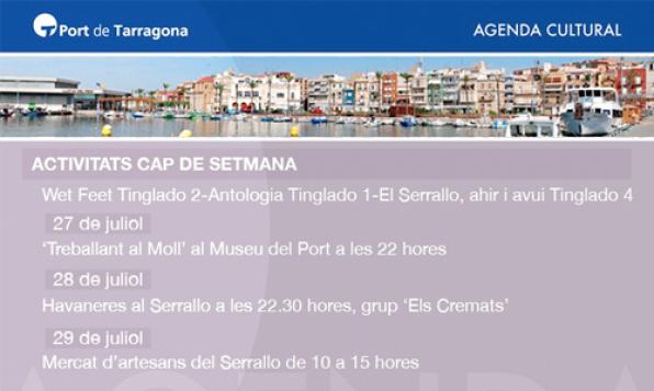 La agenda cultural para este fin de semana en el Puerto de Tarragona