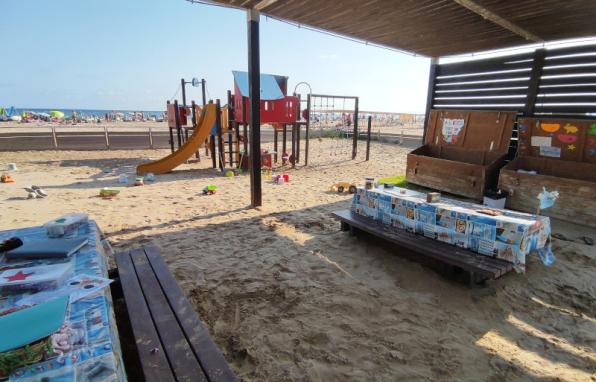 Actividades para familias en la playa Llevant de Salou