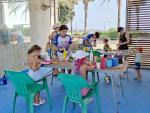Actividades para niños en la playa Llevant de Salou