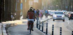 Menos coches en el núcleo urbano