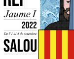 Cartel Fiesta Rei Jaume I Salou 2022