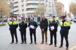 Equip policial que recorrerà Salou a favor de la seguretat.