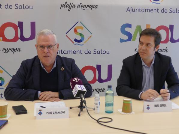 Moment of the presentation of the video "Salou is much more"