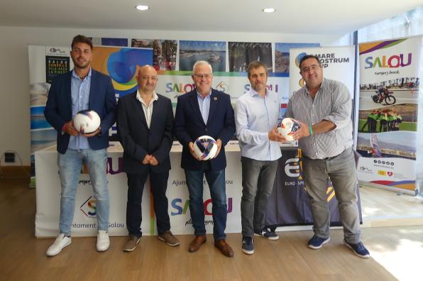 Presentation del torneo de futbol Mare Nostrum Esei Summer Cup