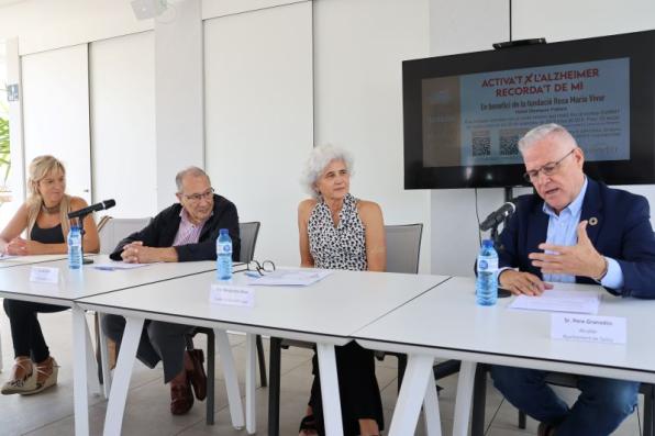 Mayor of Salou has congratulated the initiative against Alzheimer's
